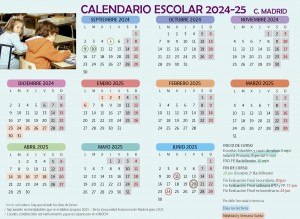 calendario escolar 24-25